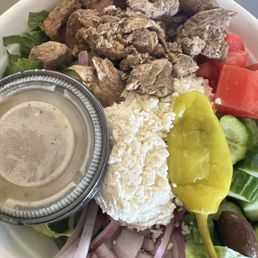 Chicken Feta Fattoush Chicken Feta Fattoush