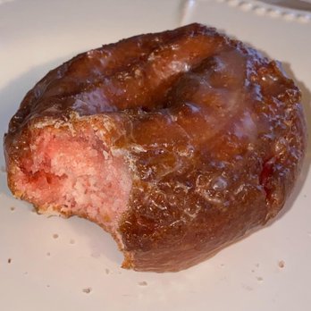 Papa's Donuts - Gluten-free strawberry glazed - Donuts Near Me - Mount Shasta, California Papa's Donuts - Gluten-free strawberry glazed - Donuts Near Me - Mount Shasta, California