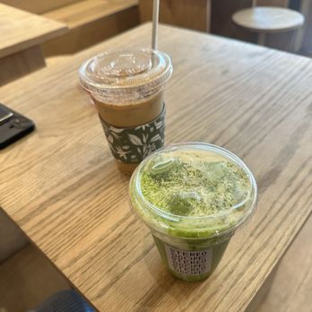 Stereoscope Coffee - Ceremonial Matcha cream top Spanish latte - Coffee Roasteries Near Me - Los Angeles, California Stereoscope Coffee - Ceremonial Matcha cream top Spanish latte - Coffee Roasteries Near Me - Los Angeles, California