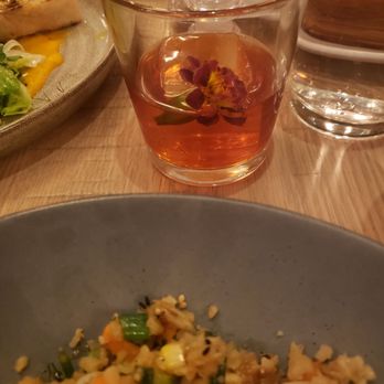 SoCal Kitchen + Bar - Vegetable fried rice and drinks - New American Near Me - Columbus, Ohio SoCal Kitchen + Bar - Vegetable fried rice and drinks - New American Near Me - Columbus, Ohio