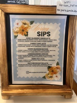 Menu photo 2 Bella Grace Coffee & Cafe Mullica Hill, NJ