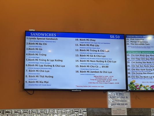 Menu photo 6 Lynda Sandwich San Jose, CA Menu photo 6 Lynda Sandwich San Jose, CA