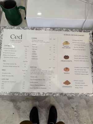 Menu photo 1 Ced Coffee & Donut Westminster, CA