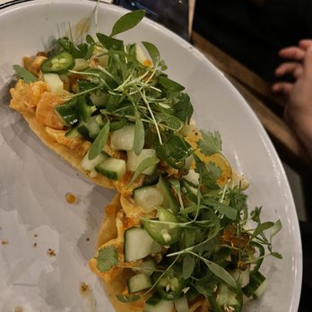 Tope - Salmon tostada - Bars Near Me - Portland, Oregon Tope - Salmon tostada - Bars Near Me - Portland, Oregon