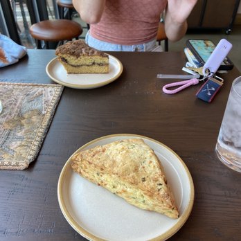 Curate Annapolis - Chive and cheddar scone, coffee cake - Coffee & Tea Near Me - Annapolis, Maryland Curate Annapolis - Chive and cheddar scone, coffee cake - Coffee & Tea Near Me - Annapolis, Maryland