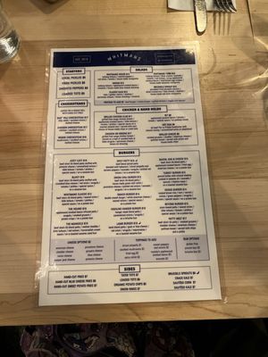 Menu photo 4 Whitmans Hudson Yards New York, NY Menu photo 4 Whitmans Hudson Yards New York, NY