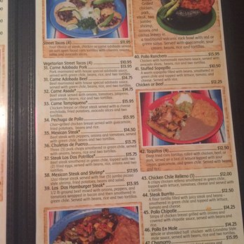 Los Dos Potrillos - Menu page 5 - Mexican Near Me - Centennial, Colorado Los Dos Potrillos - Menu page 5 - Mexican Near Me - Centennial, Colorado