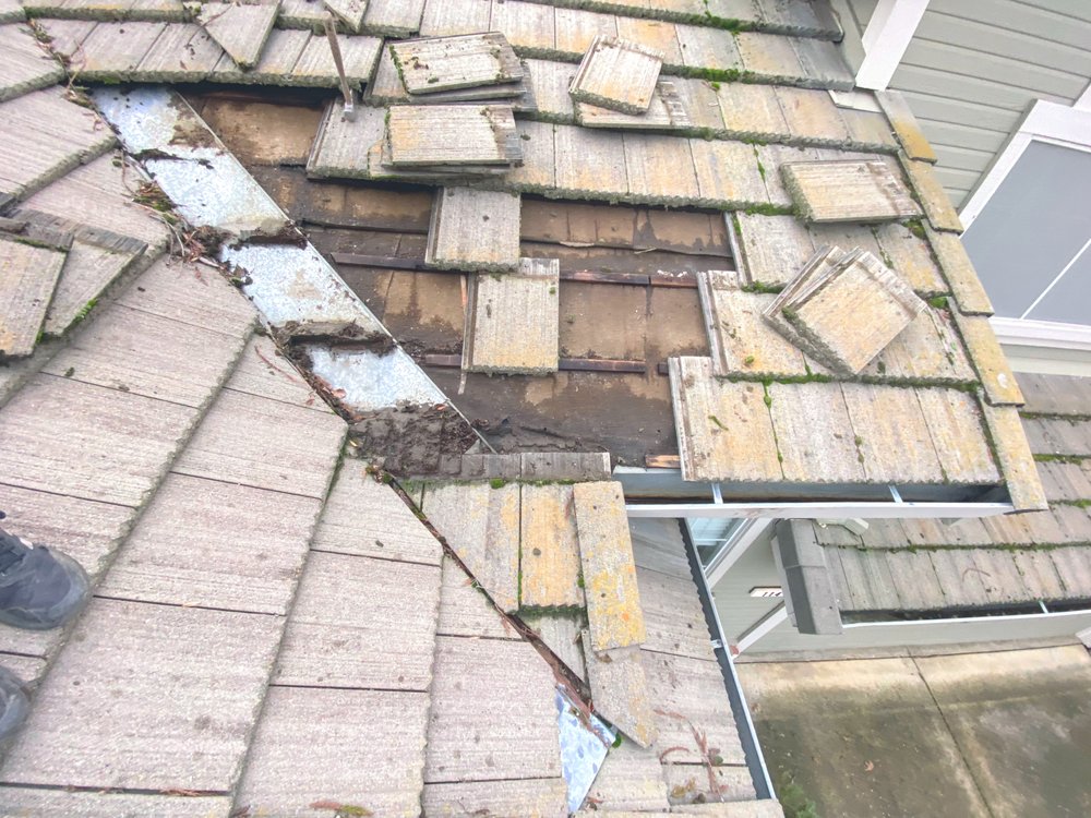 Slide of Galaxy Roofing