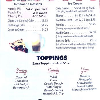 Dixie Diner - Menu 4 - Diners Near Me - New Lebanon, Ohio Dixie Diner - Menu 4 - Diners Near Me - New Lebanon, Ohio
