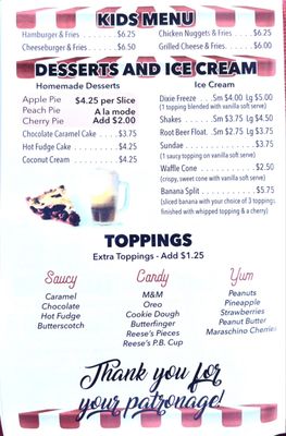 Menu photo 2 Dixie Diner New Lebanon, OH Menu photo 2 Dixie Diner New Lebanon, OH