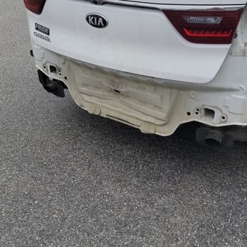 Hynes Collision Center - Woburn - She said I hit a ditch. I never reported that, she heard pothole and went on with her own story - Auto Repair Near Me - Woburn, Massachusetts