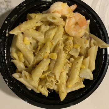 Irie Jamaican Kitchen - Rasta pasta with shrimp. - Caribbean Near Me - Euclid, Ohio Irie Jamaican Kitchen - Rasta pasta with shrimp. - Caribbean Near Me - Euclid, Ohio