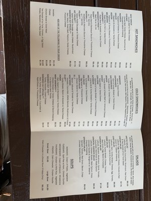 Menu photo 6 Sandwich Hut Fullerton, CA