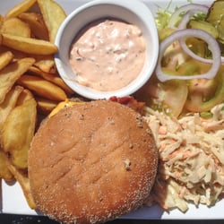 Gastropub Bodegan - Hamburgertallrik