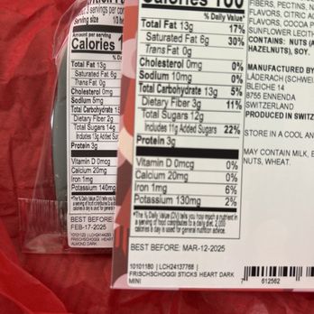 Läderach chocolatier suisse - Expired in less than 1 week. And other in 1 month. - Candy Stores Near Me - Livermore, California Läderach chocolatier suisse - Expired in less than 1 week. And other in 1 month. - Candy Stores Near Me - Livermore, California