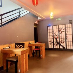Mangs Sushi - Downstairs seating in the back