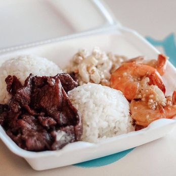 Island Grinds - Sea and Meat Mix
Teri Beef and Garlic Shrimp - Hawaiian Near Me - West Valley City, Utah Island Grinds - Sea and Meat Mix
Teri Beef and Garlic Shrimp - Hawaiian Near Me - West Valley City, Utah