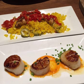 Barcelona Reston - Charred pulpo and sea scallops - Tapas/Small Plates Near Me - Reston, Virginia