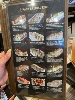 Menu photo 3 Hana Sushi El Cajon, CA Menu photo 3 Hana Sushi El Cajon, CA