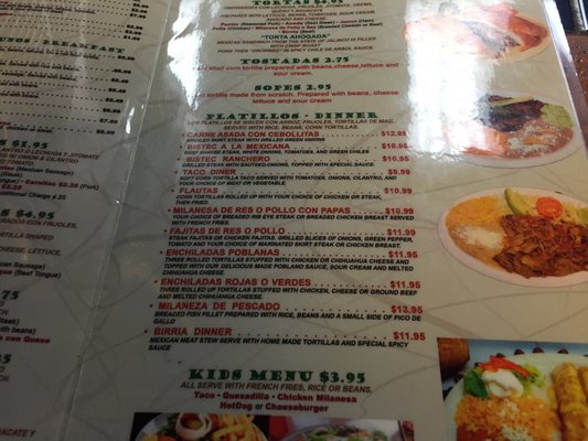 Menu photo 8 La Cocina Jalisciense Evergreen Park, IL