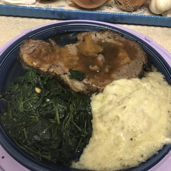 Balducci's - Prime Rib, Sautéed Spinach & Mashed Potatoes! - Grocery Near Me - Bethesda, Maryland Balducci's - Prime Rib, Sautéed Spinach & Mashed Potatoes! - Grocery Near Me - Bethesda, Maryland