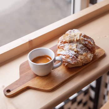 Clement & Pekoe Stores - Our signature espresso, and one of our delicious pastries. - Coffee & Tea Near Me - Dublin, D Clement & Pekoe Stores - Our signature espresso, and one of our delicious pastries. - Coffee & Tea Near Me - Dublin, D