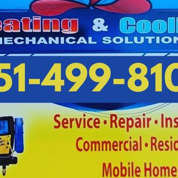 Heating & Cooling Mechanical Solutions - Heating & Air Conditioning/HVAC Near Me