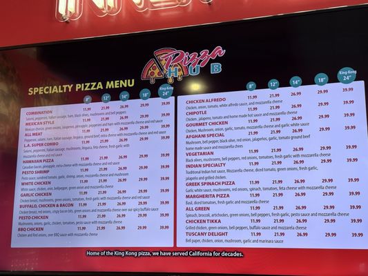 Menu photo 7 Pizza Hub Fremont, CA Menu photo 7 Pizza Hub Fremont, CA
