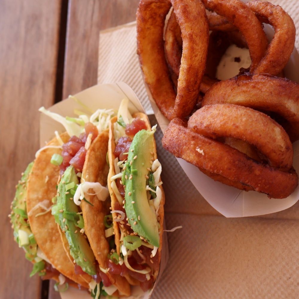 Gott's St. Helena - Ahi Poke Crispy Tacos - Burgers Near Me - Saint Helena, California Gott's St. Helena - Ahi Poke Crispy Tacos - Burgers Near Me - Saint Helena, California