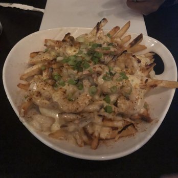 Bond 45 - Shrimp Alfredo fries. Really yummy! - Italian Near Me - Oxon Hill, Maryland