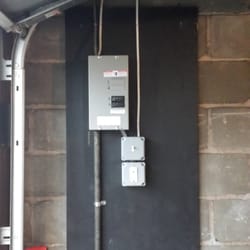Wes Electric - New panel in garage with GFCI