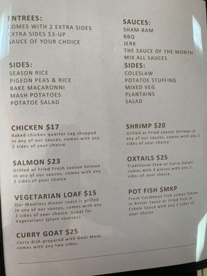 Menu photo 2 Shama's Specialties Charlotte Amalie, VI