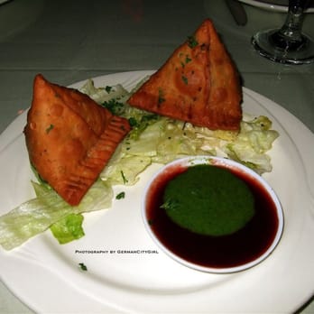 Saffron Grill - Crisp samosas stuffed with delicately spiced lean ground beef. - Indian Near Me - Seattle, Washington