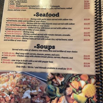 Mexigrill Taquería - Menu - Mexican Near Me - Columbus, Georgia