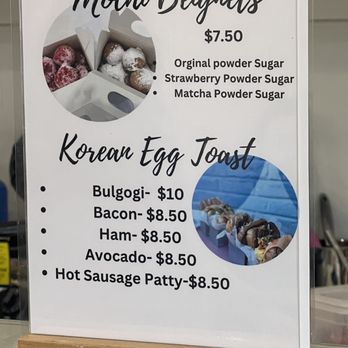 Sweet Handkraft - Menu for New Korean Egg Toast & Mochi Beignets - Desserts Near Me - Metairie, Louisiana Sweet Handkraft - Menu for New Korean Egg Toast & Mochi Beignets - Desserts Near Me - Metairie, Louisiana