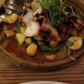 Lechon - Grilled octopus. Silver medal winner of our meal. - Tapas Bars Near Me - Portland, Oregon Lechon - Grilled octopus. Silver medal winner of our meal. - Tapas Bars Near Me - Portland, Oregon