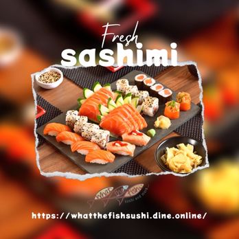 What the Fish - a plate of sushi - Sushi Bars Near Me - Los Angeles, California What the Fish - a plate of sushi - Sushi Bars Near Me - Los Angeles, California
