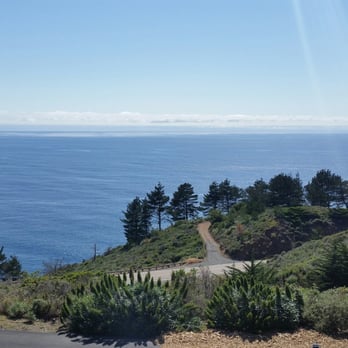 Treebones Resort - View from the deck on yurt 13. - Resorts Near Me - Big Sur, California Treebones Resort - View from the deck on yurt 13. - Resorts Near Me - Big Sur, California