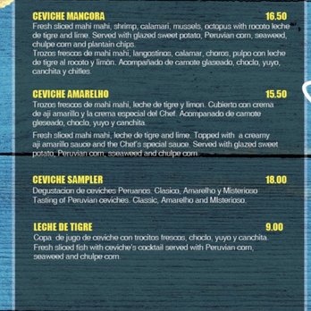Mancora Peruvian Cuisine - Menu - Peruvian Near Me - Alhambra, California Mancora Peruvian Cuisine - Menu - Peruvian Near Me - Alhambra, California
