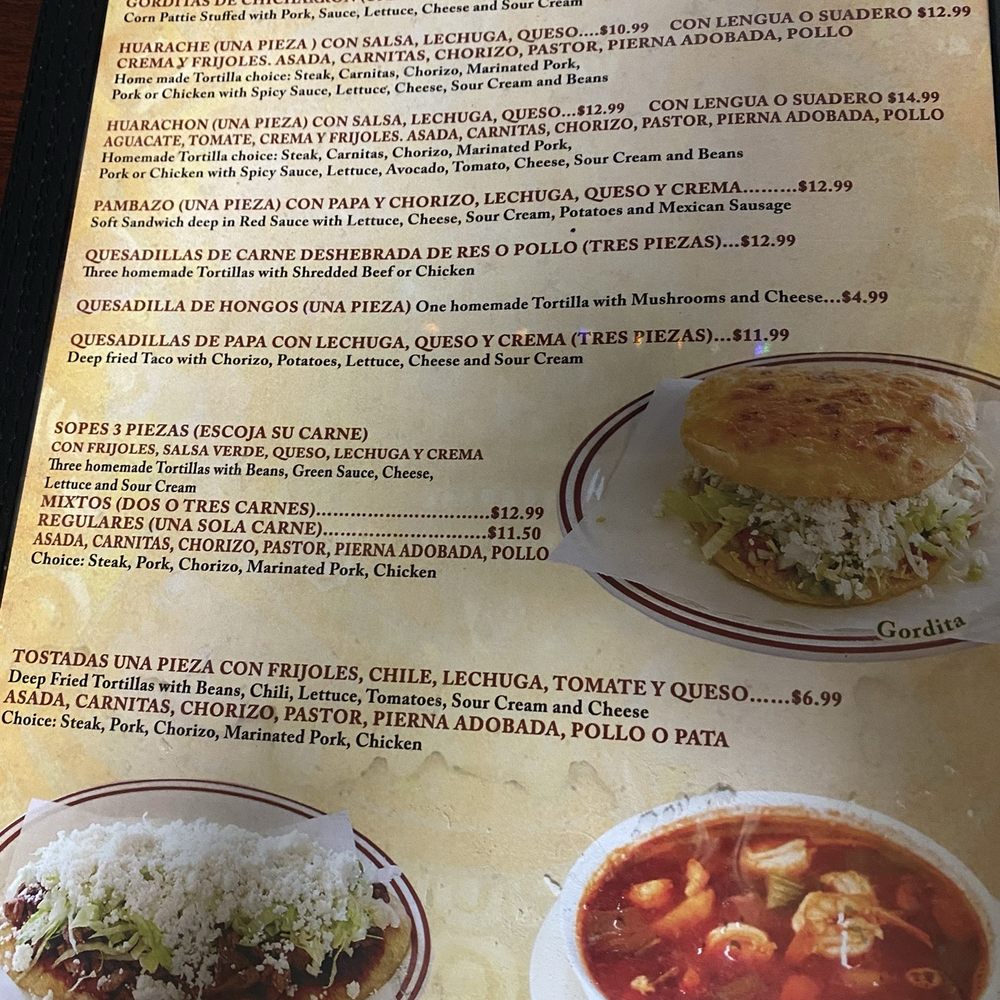 Menu Menu