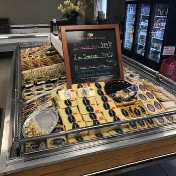 Maple Dale Cheese - a display of cheeses and pastries - Cheese Shops Near Me - Plainfield, Ontario Maple Dale Cheese - a display of cheeses and pastries - Cheese Shops Near Me - Plainfield, Ontario