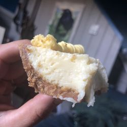 The Bakery - The graham cracker crust is so perfectly compacted you can eat the pie like so. And I love graham cracker crust done right.