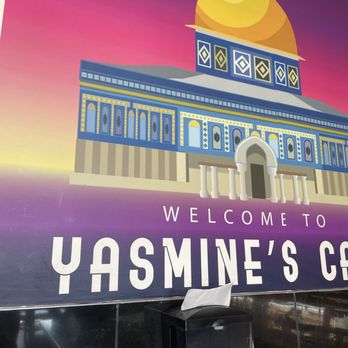 Yasmine's Cafe - Mural on the wall - Mediterranean Near Me - Albuquerque, New Mexico