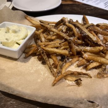 Pop's For Italian - Happy Hour Truffle Fries $8 - Italian Near Me - Ferndale, Michigan