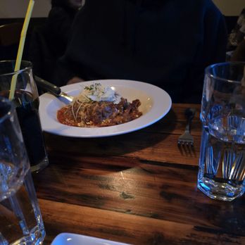 That's Amore! Italian Cafe - Lasagna with Spicy Sausage - Italian Near Me - Seattle, Washington That's Amore! Italian Cafe - Lasagna with Spicy Sausage - Italian Near Me - Seattle, Washington