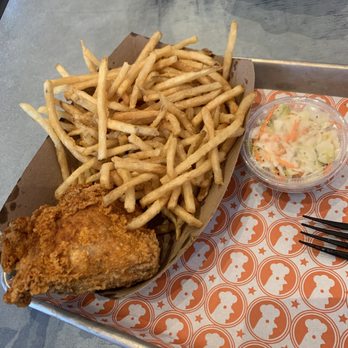 Blue Ribbon Fried Chicken - 2 piece dark (fries and coleslaw) - Chicken Wings Near Me - New York, New York