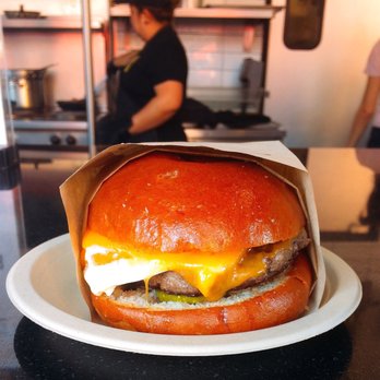 Eggslut - Cheeseburger with avocado - Breakfast & Brunch Near Me - Los Angeles, California Eggslut - Cheeseburger with avocado - Breakfast & Brunch Near Me - Los Angeles, California