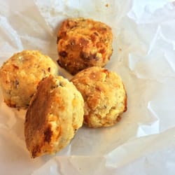 Sweet Mama's - Pork pops are 60cents each and taste like a more doughy sausage ball
