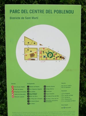 Parc del Centre del Poblenou by null