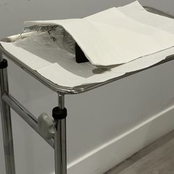 A left over specimen from the previous patient before me that the doctors failed to clean/ dispose of.